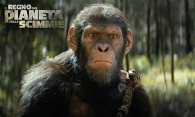 &quot;Il Regno del pianeta delle scimmie&quot; dal 8 al 15 maggio al Cinema Massimo di San Pietro