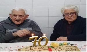 Nonna Angela e nonno Raffaele diventano trisavoli: la gioia incontenibile di essere tre volte nonni