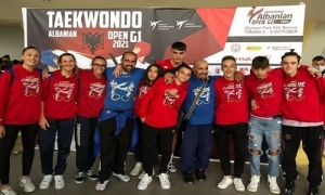 Medaglia d&#039;argento e bronzo per i ragazzi dell&#039;Olympic Giannone di Trepuzzi al &quot;Taekwondo Albania open g1&quot;