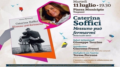 Leggere per vivere: Trepuzzi ospita Caterina Soffici con “Nessuno può fermarmi”