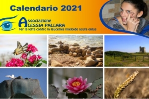 Pronto il calendario 2021 dell&#039;Associazione &quot;Alessia Pallara- Per la lotta contro la leucemia mieloide acuta&quot;