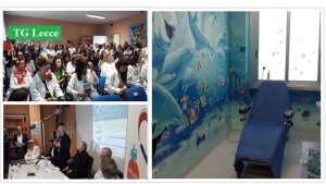 Al “Fazzi” di Lecce la sala prelievi è “a colori”: l’Ospedale sempre più a misura di bambino