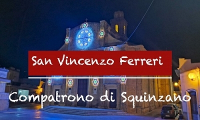 Squinzano, maggio 2021. Festa di San Vincenzo Ferreri, compatrono di Squinzano