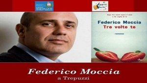 “Tre volte te”, Federico Moccia a Trepuzzi per presentare il suo nuovo romanzo