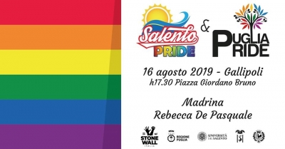 L’amministrazione sostiene l’iniziativa ‘Salento &amp; Puglia Pride’, contro l’omofobia