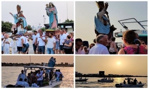 Processione a mare in onore di San Nicola e della Madonna Stella Maris: Squinzano rivive la festa del Patrono nella marina