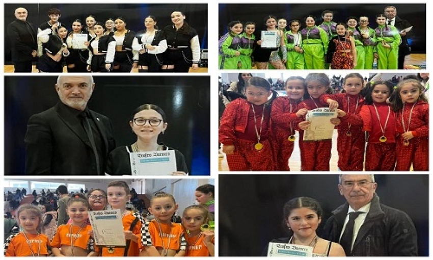 Trofeo del Barocco: successi e soddisfazioni per la scuola di ballo Evolution Dance alla prima competizione dell&#039;anno