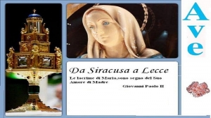 Da Siracusa a Lecce, arriva domani il Reliquiario con le lacrime della Madonna