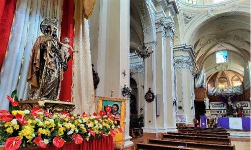 Si celebra San Giuseppe Patriarca: in Suo onore la processione e la Tavolata della Solidarietà