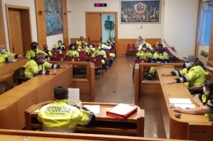 Protezione Civile Squinzano, assemblea straordinaria in Comune e saluti del Sindaco