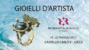Al Castello Carlo V in mostra le creazioni orafe di Roberta Risolo