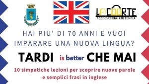 “Tardi is better che mai”: a Campi S.na lezioni di inglese per settantenni