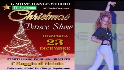 “Christmas Dance Show”; gli allievi di Gloria si esibiscono nel 1° Saggio di Natale