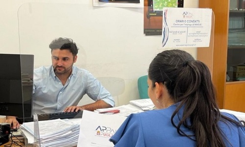 21° Report di Arpal Puglia: 1.048 posti di lavoro disponibili nel leccese