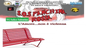 “SOS panchina rossa…L’amore non è violenza”, oggi l’incontro al Centro Polifunzionale