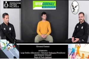 Squinzano città del Volley. Giovanni Cassano intervista Luigi Orefice e Salvatore Vedruccio