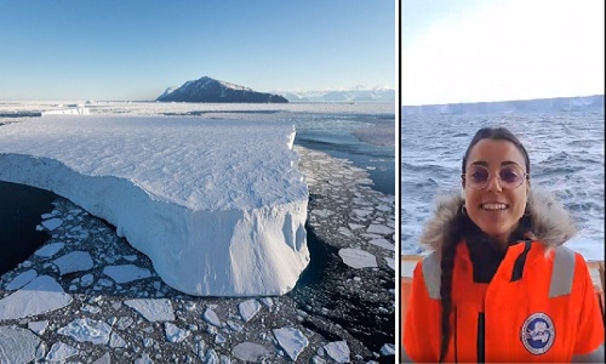 La squinzanese Angela Garzia in Antartide per studiare gli equilibri di un continente fragile da proteggere