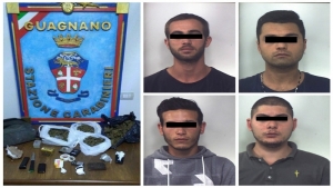 Guagnano, i Carabinieri arrestano una &#039;baby gang&#039; per spaccio e detenzione di armi