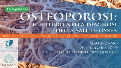“Osteoporosi, il futuro nella diagnosi della salute ossea”, il convegno al Centro di via U. Foscolo