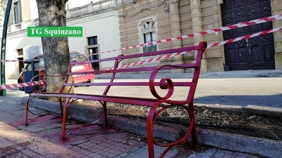 Sbic ospita a Squinzano “la panchina rossa itinerante” contro ogni violenza sulle donne