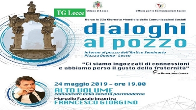 Il giornalista Francesco Giorgino inaugura la prima edizione di “Dialoghi al Pozzo”