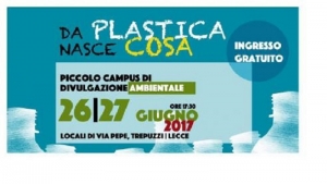 Campus di divulgazione ambientale: a Trepuzzi  “da plastica nasce cosa”