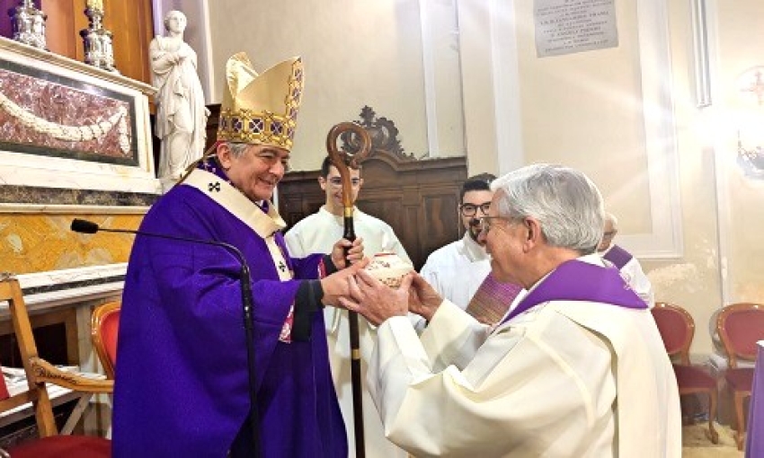 Seccia torna a Squinzano per la Visita Pastorale alla Parrocchia Maria Regina