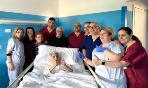 Anna, 104 anni, operata a Scorrano per una frattura del femore gode di buone condizioni di salute