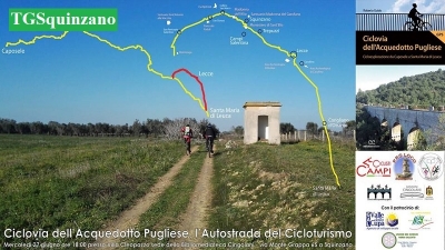 “Ciclovia dell&#039;Acquedotto Pugliese”, una pedalata tra i borghi più belli del Mezzogiorno