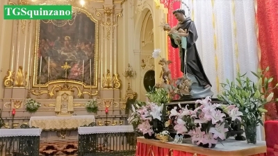 Squinzano festeggia Sant&#039;Antonio, due processioni in onore del Santo di Padova