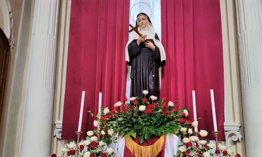 Santa Rita nel cuore dei fedeli, invocata da tutto il mondo nei casi disperati: a Squinzano due Messe in Suo onore