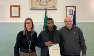 Dal Senegal al Trepuzzi Rugby: il Sindaco Taurino incontra Fall Papa convocato dalla Federazione Italia Rugby