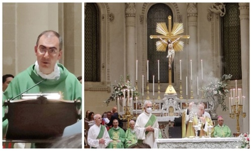 Don Mauro Carlino, segretario dell&#039;Arcivescovo Seccia, è il nuovo parroco di Santa Croce