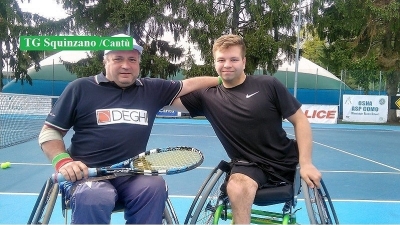 Salvatore Caputo del Midu rappresenta il Sud al ‘Wheelchair Tennis’, il tennis in carrozzina