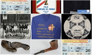 I Teatini di Lecce ospitano fino al 23 giugno la mostra “Un secolo d&#039;azzurro” con i cimeli della Nazionale