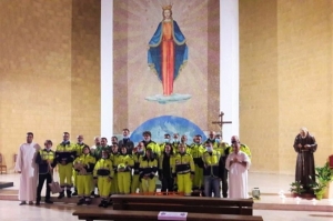 Protezione Civile Squinzano: rinnovo delle promesse e affidamento a San Pio da Pietrelcina