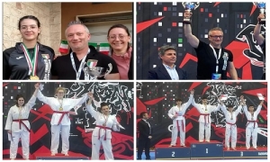 Il team Chiriatti porta Martano sul podio tricolore dei campionati italiani di taekwondo &quot;cinture rosse&quot;