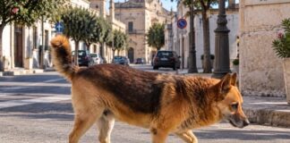 Rex, l’ultimo cane di quartiere: Novoli saluta il suo “gigante buono”