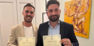 Squinzano premia Riccardo Del Brio e Giorgio De Donno per il coraggioso intervento a Casalabate