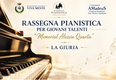 Rassegna Pianistica per Giovani Talenti – Memorial Alessia Quarta: annunciata la giuria d’eccellenza per la prima edizione 2026/2027